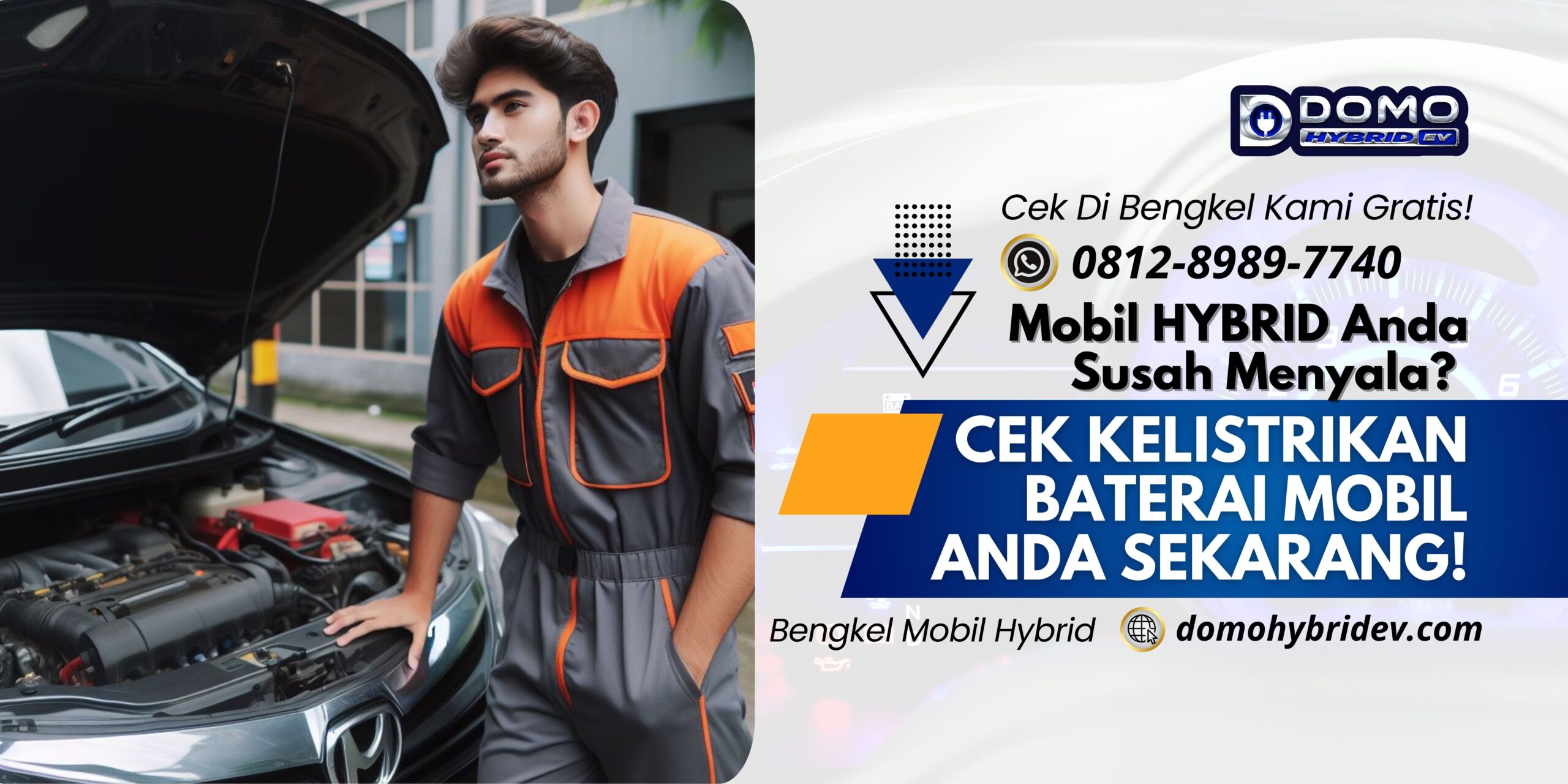 Service Sistem Kelistrikan Mobil Hybrid