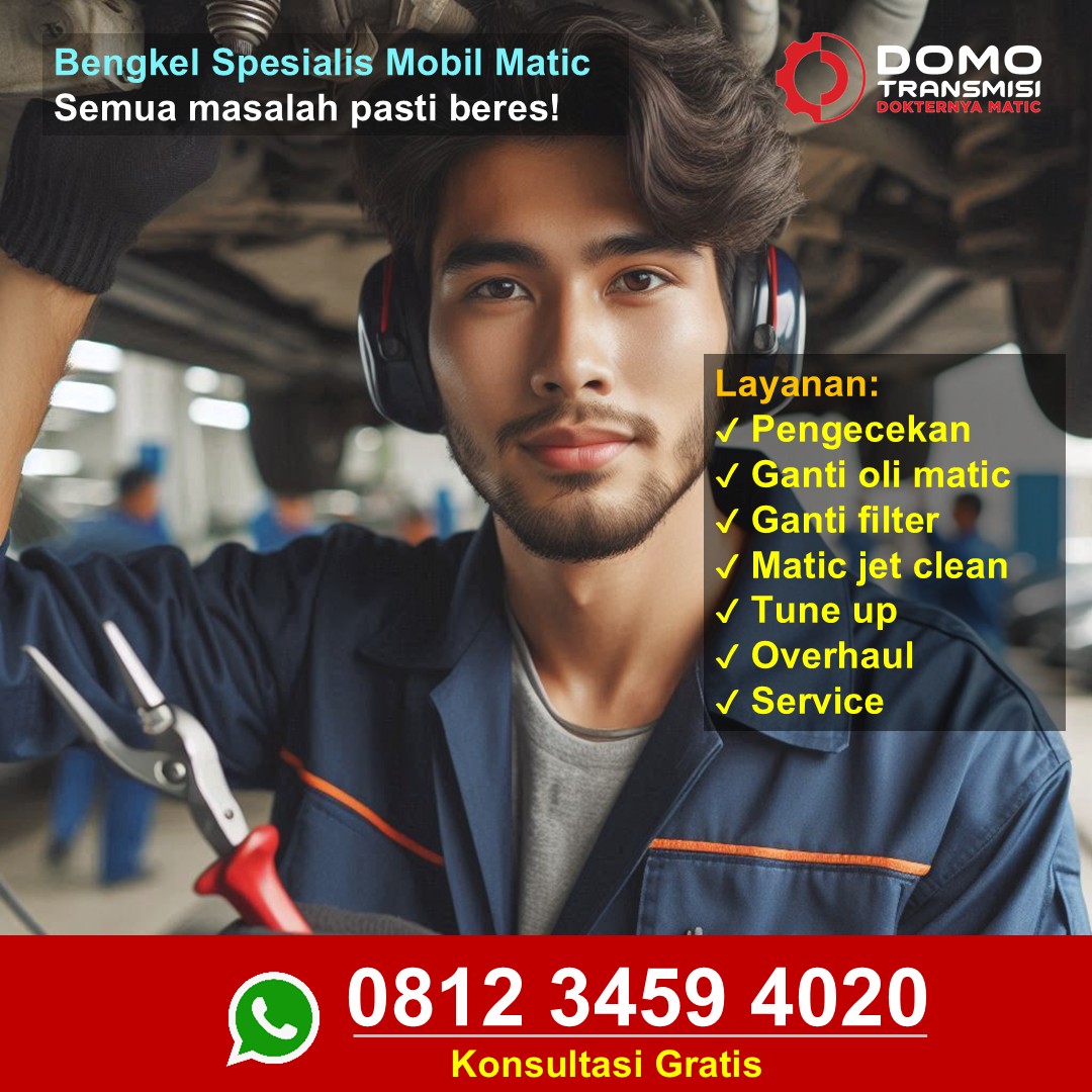Spesialis bengkel mobil matic mitsubishi jakarta Resmi Bergaransi