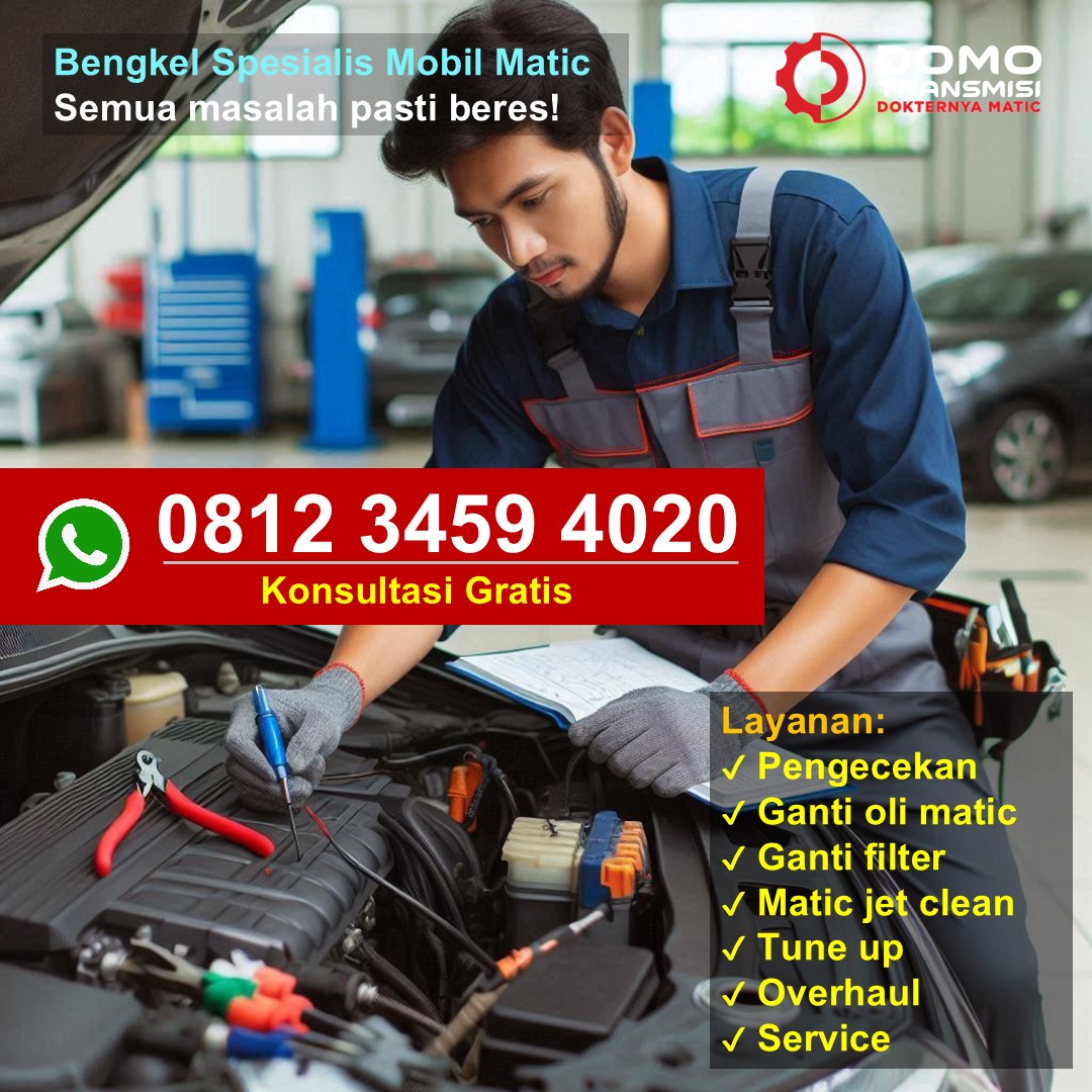 Pilihan service mobil matic toyota jakarta Aman Resmi Terpercaya