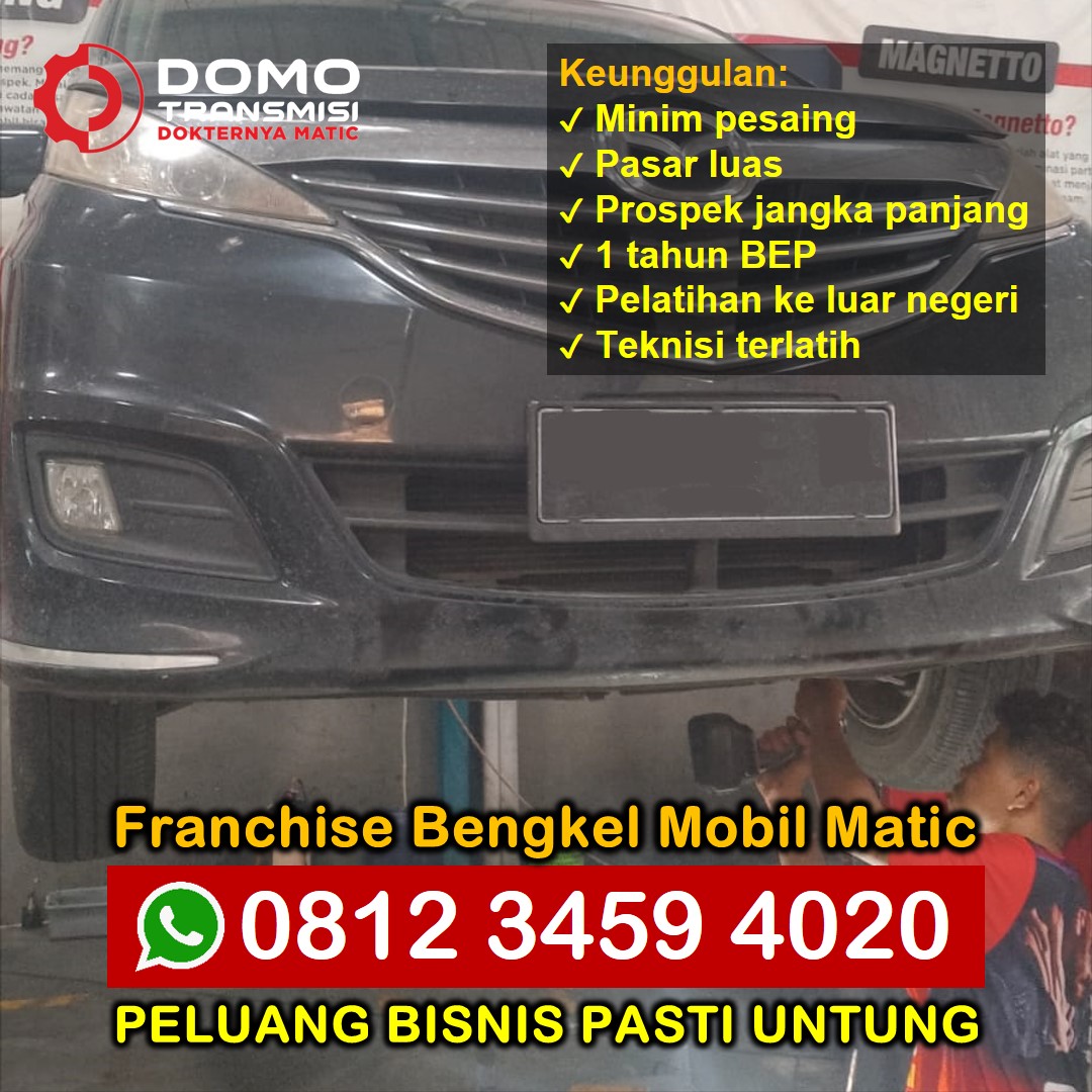 Investasi Cerdas Usaha Waralaba Murah Khusus Bengkel Matic Modern