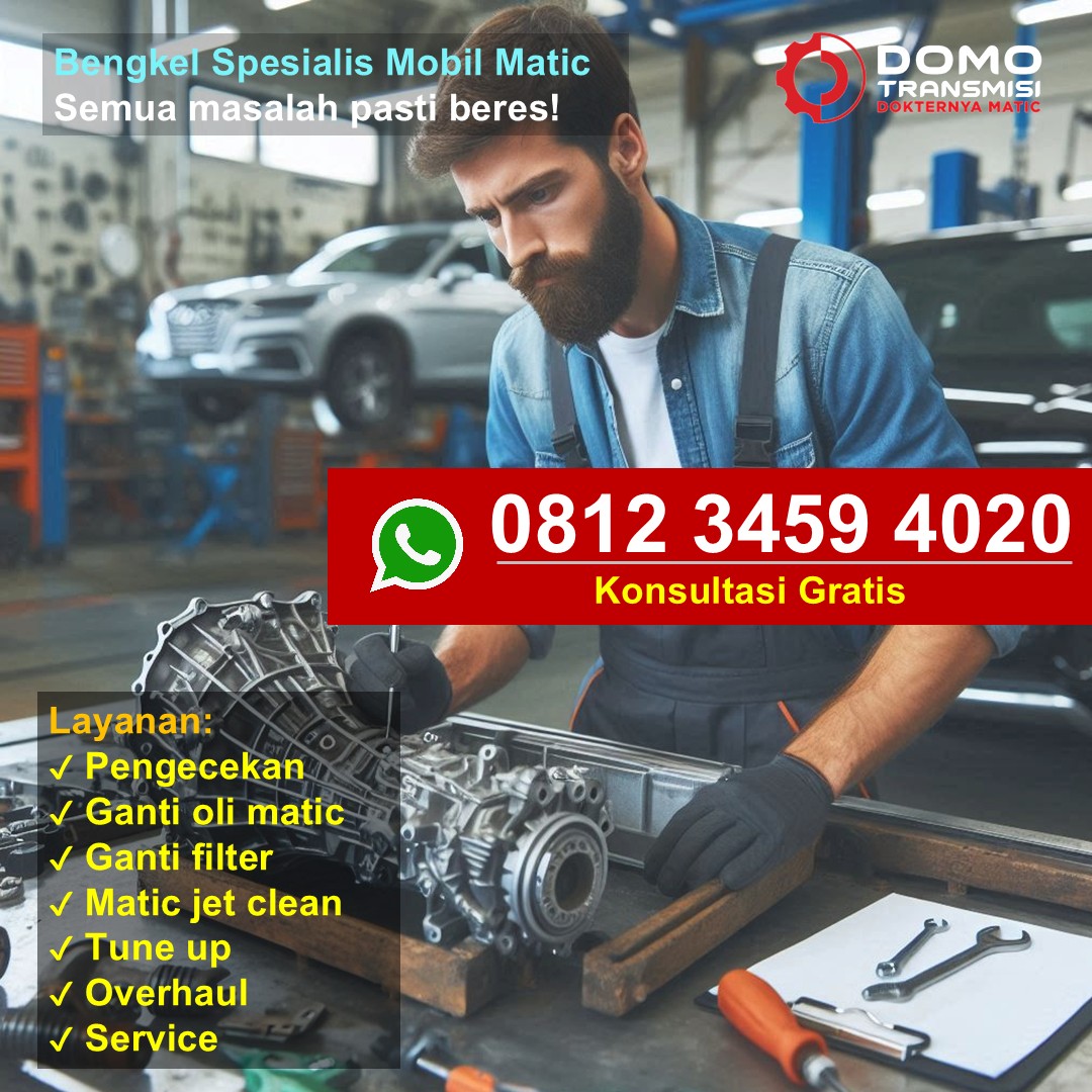 Service Mobil Matic Mitsubishi Tangerang Resmi Aman