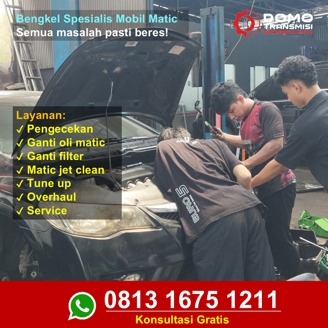 Servis Berkualitas di Bengkel Mobil Mobilio Pontianak Spesialis Matic