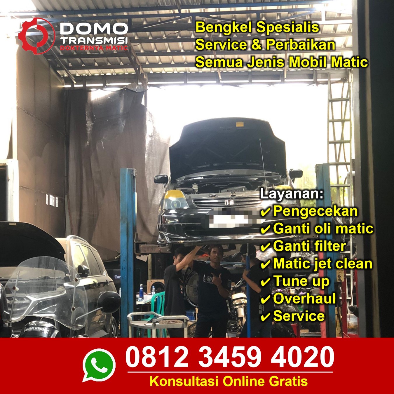 Optimalisasi Service Mobil Kia Lontar Matic Andalan