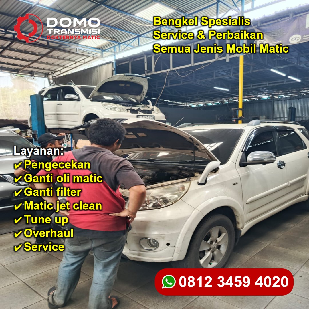 Rawat Transmisi Bengkel Mobil Suzuki Ertiga Matic Jakarta