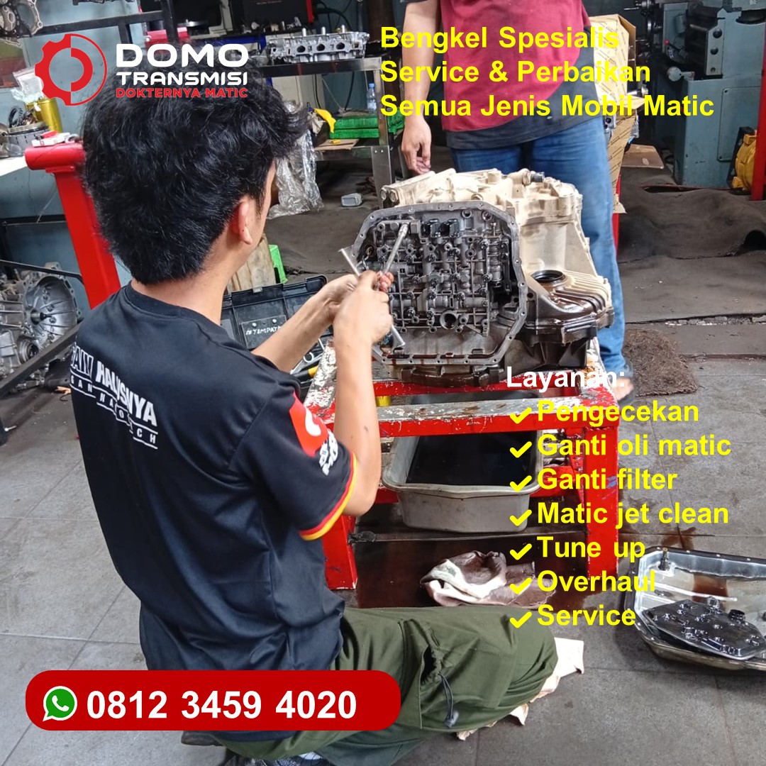 Atasi Gejala Selip Dengan Service Transmisi Matic Soluna Jakarta
