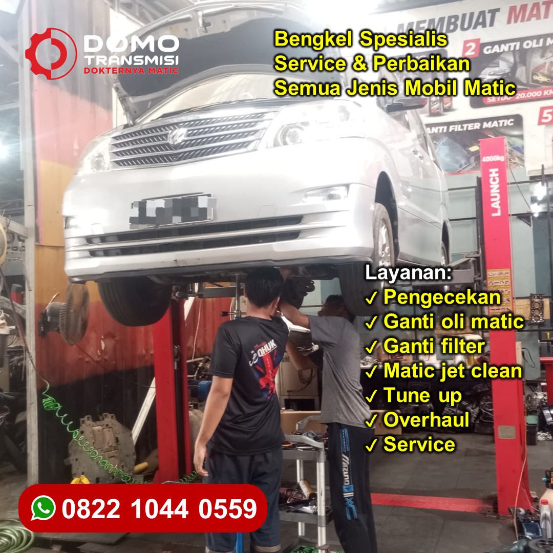 Bengkel Overhaul Mobil Matic Tangerang Selatan Teknisi Andal