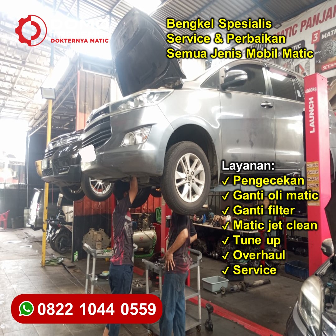Jasa Overhaul Mobil Avanza Matic Tangerang Dengan Mekanik Ahli
