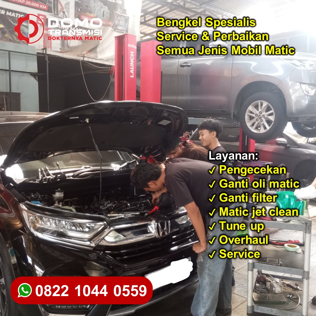 Kualitas Juara Bengkel Spesialis Mobil Toyota Matic Tangerang Oke