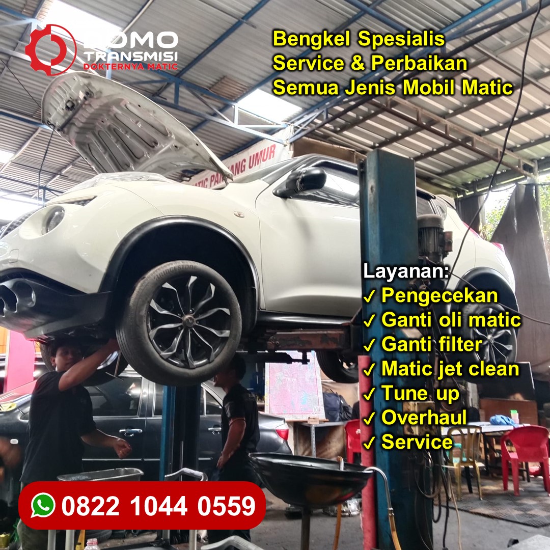Solusi Darurat Bengkel Ganti Oli Mobil Matic 24 Jam Tangerang Selatan