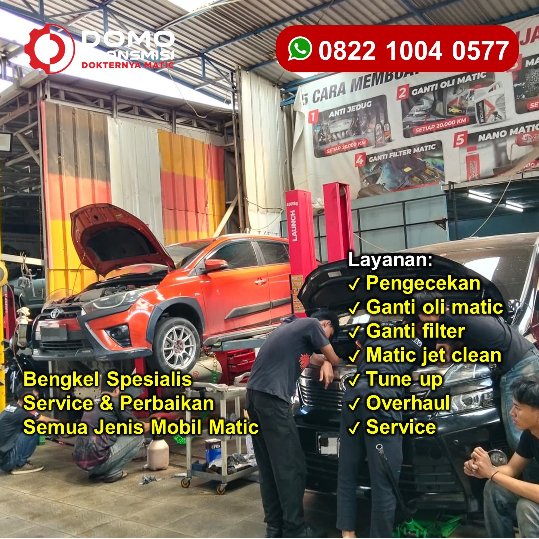 Bengkel Mobil Matic Bandung 24 Jam Siap Bantu Kapan Saja