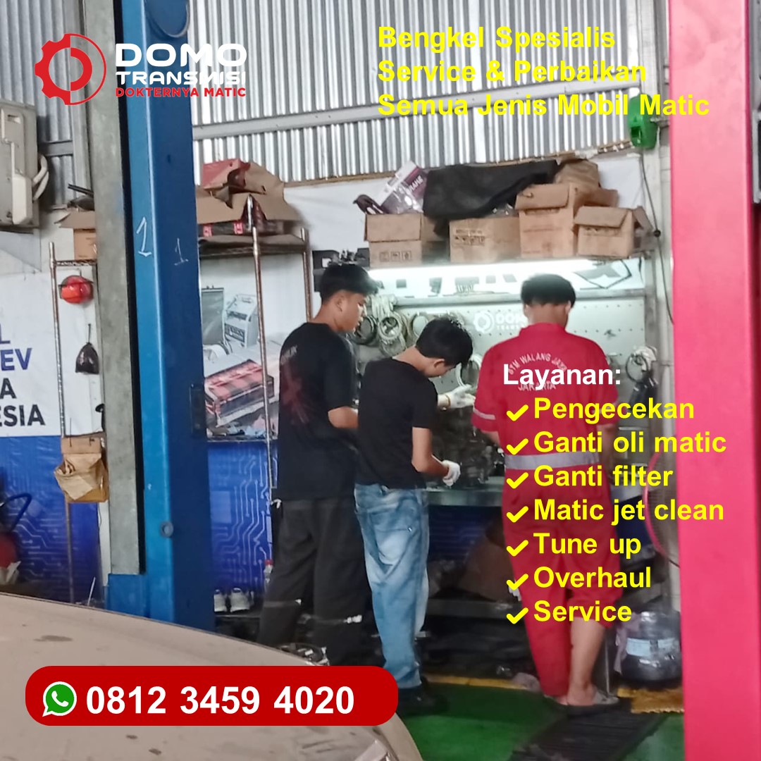 Hebatnya Bengkel Mobil Raze Matic Jakarta Utara Urusan Transmisi