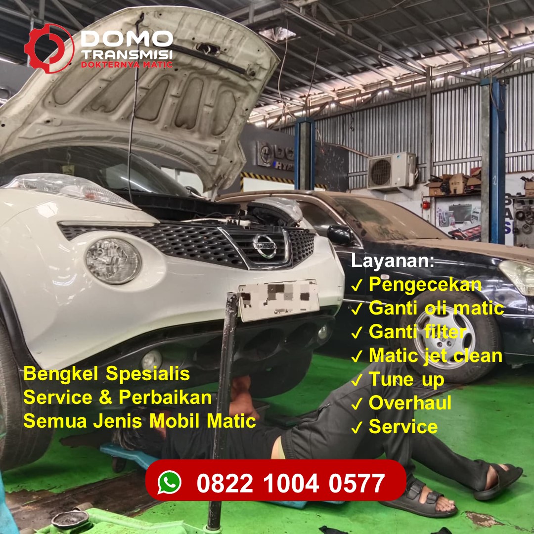 Hasil Bengkel Overhaul Mobil Matic Bandung Prima Kembali