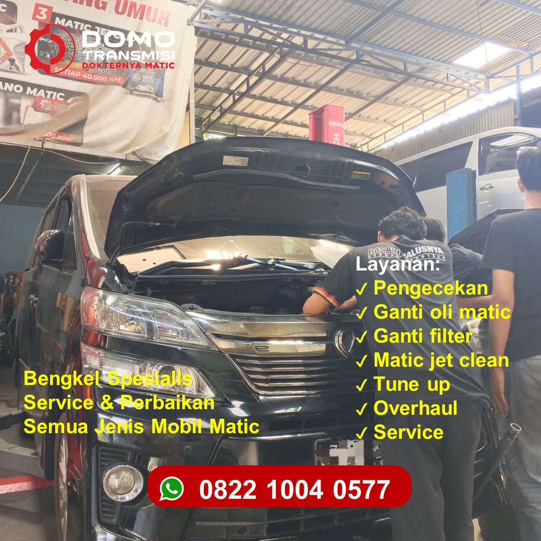 Jaga Bengkel Mobil Matic Terbaik Di Bandung Performa Jos