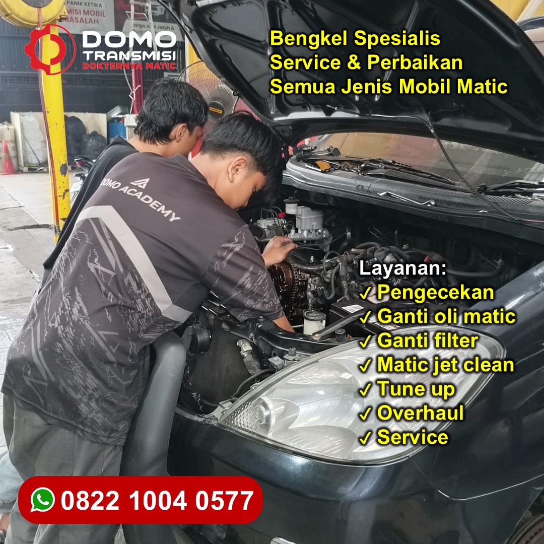 Mobil Nyentak Ke Bengkel Mobil Datsun Matic Bandung Biar Beres
