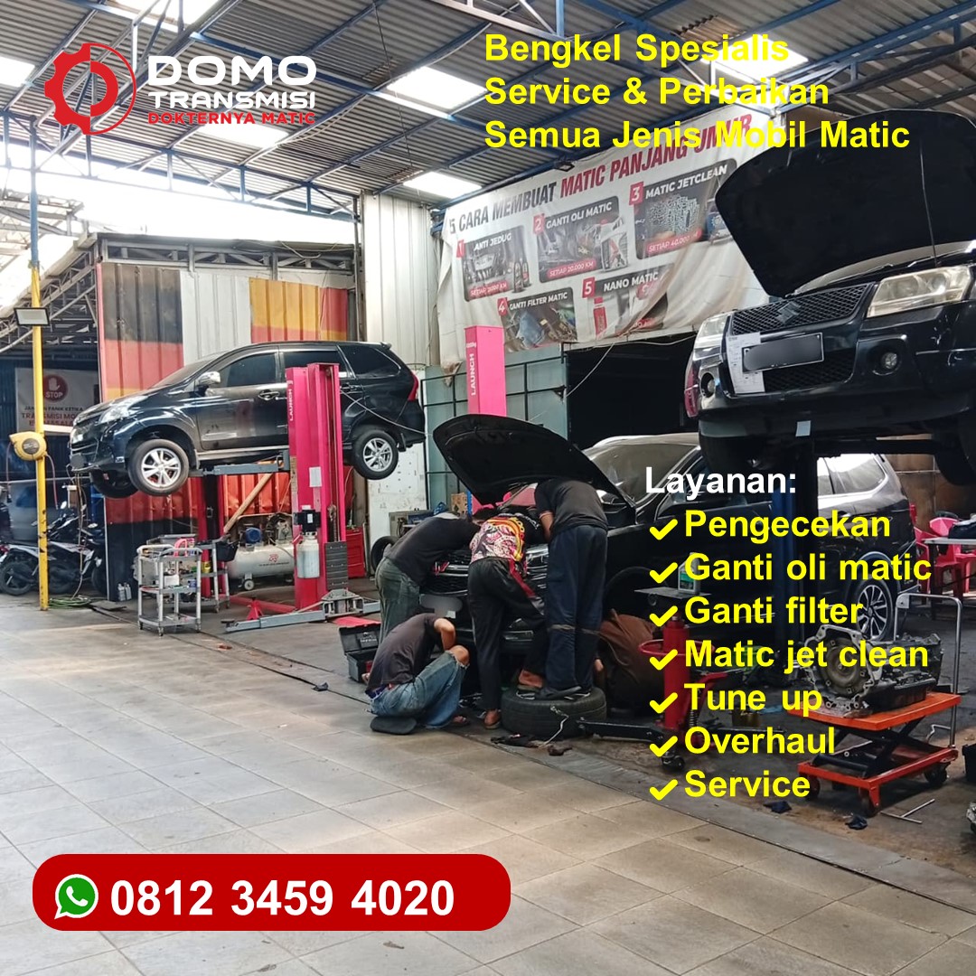 Performa Mobil Maksimal Pasca Service Transmisi Matic Outlander Jakarta Utara Cepat