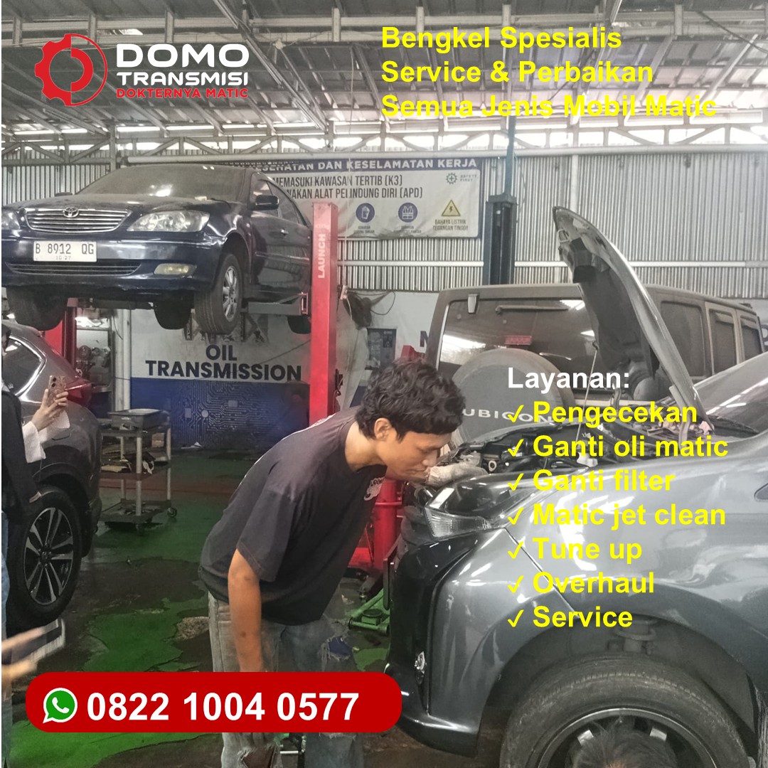 Pindah Gigi Ringan Bengkel Mobil Diesel Matic Bandung Enteng Terasa