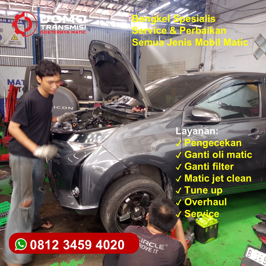 Solusi Tarikan Lemot Lewat Bengkel Mobil Daihatsu Sigra Matic Bekasi Andalan Kita