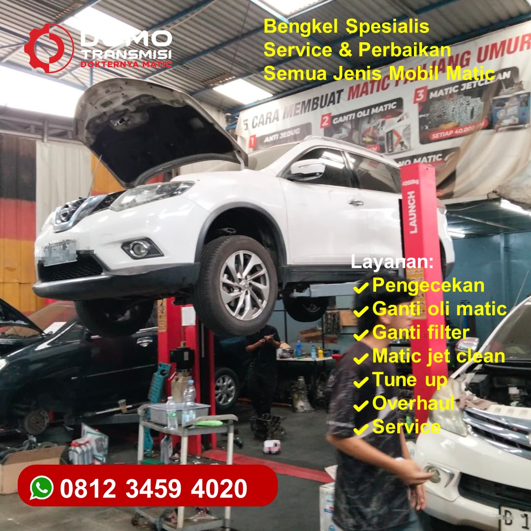 Solusi Transmisi Halus di Bengkel Ganti Oli Mobil Matic Jakarta Barat Terbaik