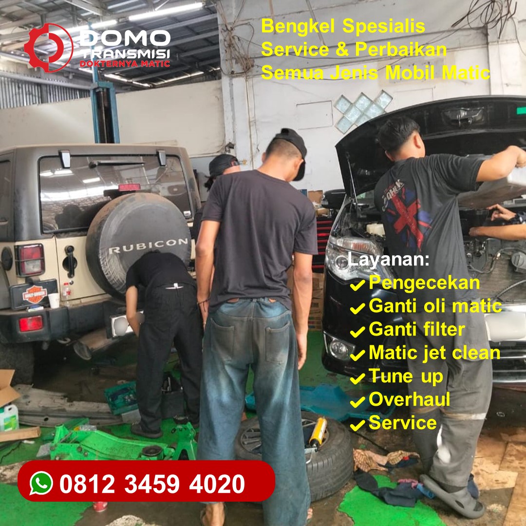 Atasi Transmisi Jedug Di Bengkel Mobil Sigra Matic Jakarta Barat Resmi
