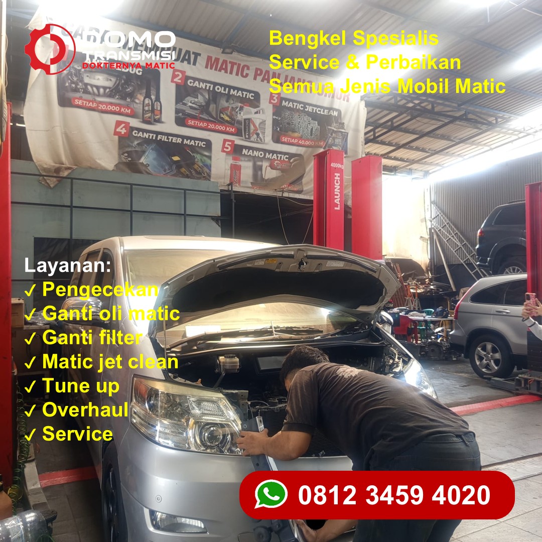 Layanan Handal Bengkel Mobil Matic Di Bekasi Transmisi Kembali Prima