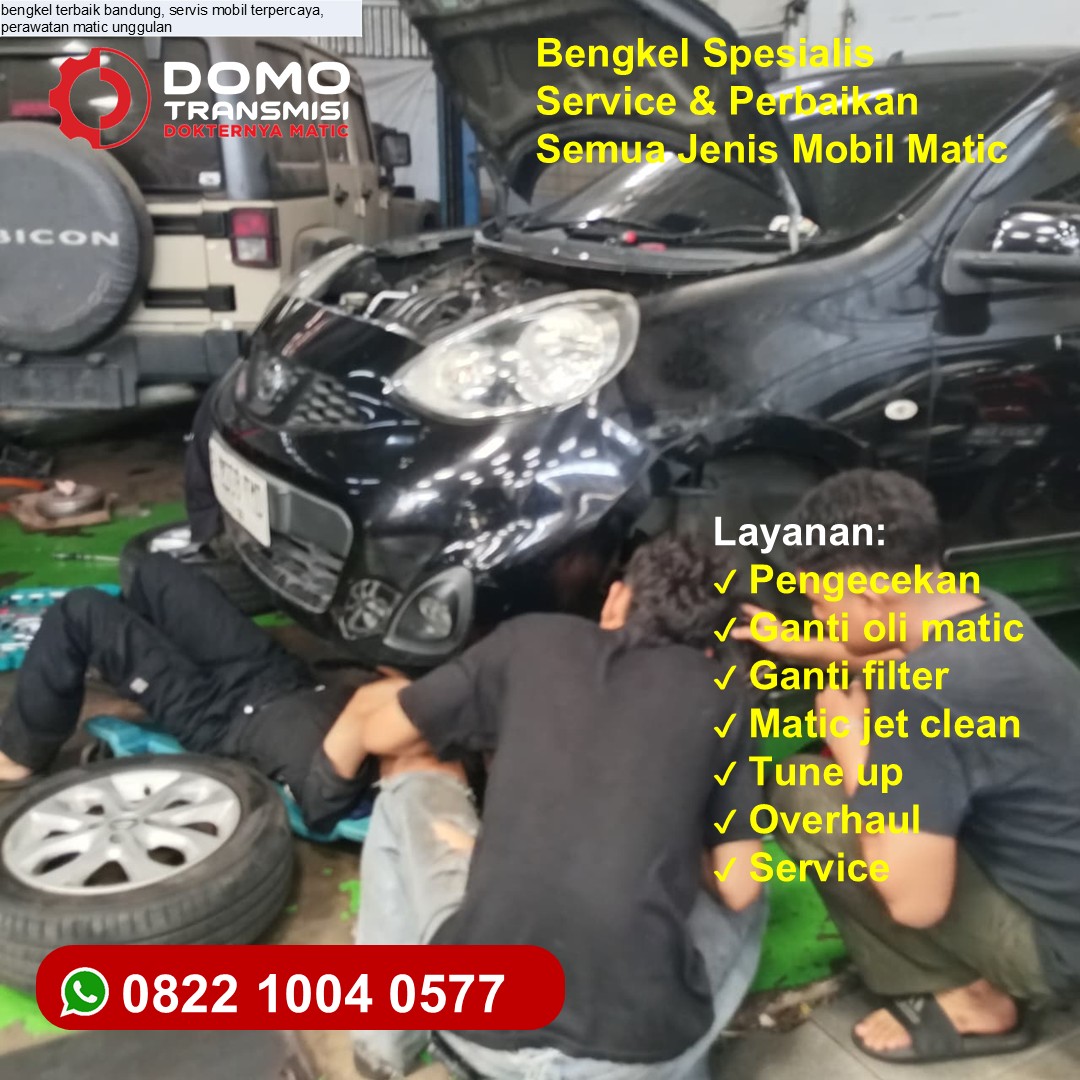 Menuju Bengkel mobil wuling matic bandung Agar Transmisi Bebas Rewel