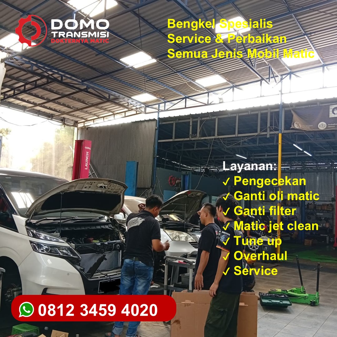 Rawat Komponen Transmisi Bengkel Mobil Outlander Matic Bekasi Terbaik