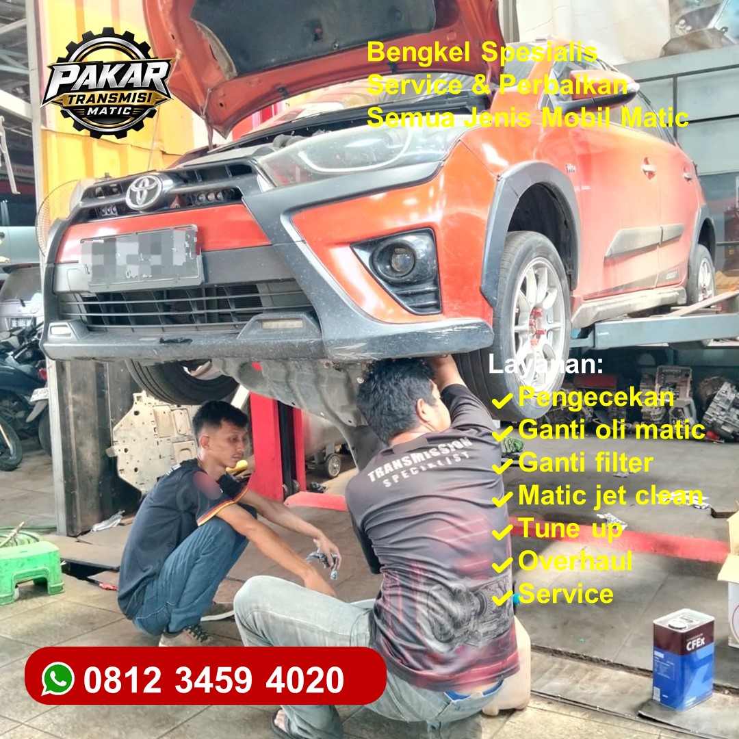 Atasi Kasar Service Transmisi Matic Honda Mobilio Jakarta Barat