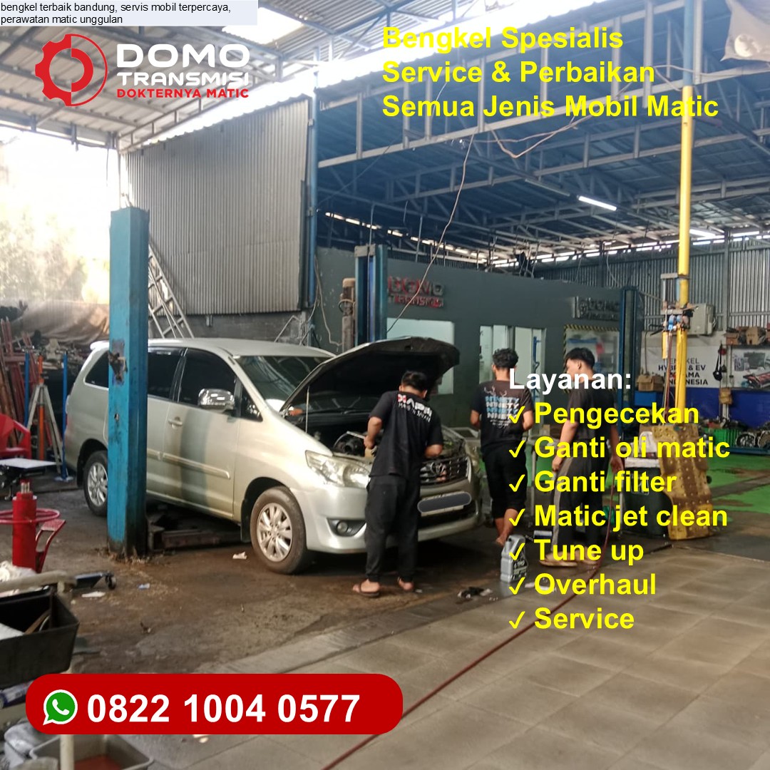 Datangi Bengkel Spesialis Mobil Nissan Matic Bandung Fokus Perbaikan