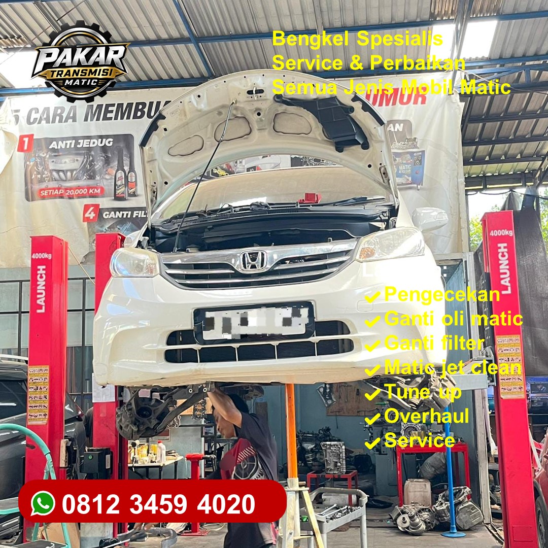 Hasil Presisi Service Transmisi Matic Honda Ferio Jakarta Barat