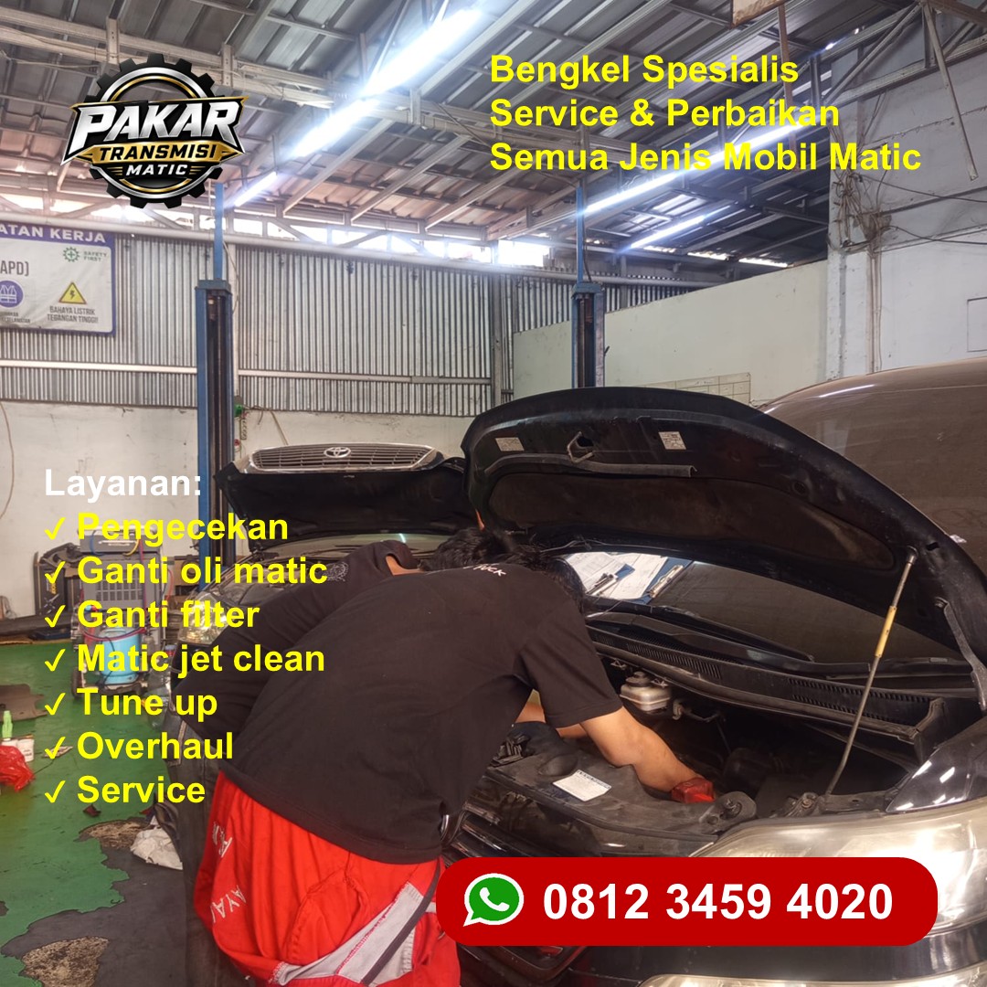 Layanan Unggul service transmisi matic Fortuner bekasi Terpercaya