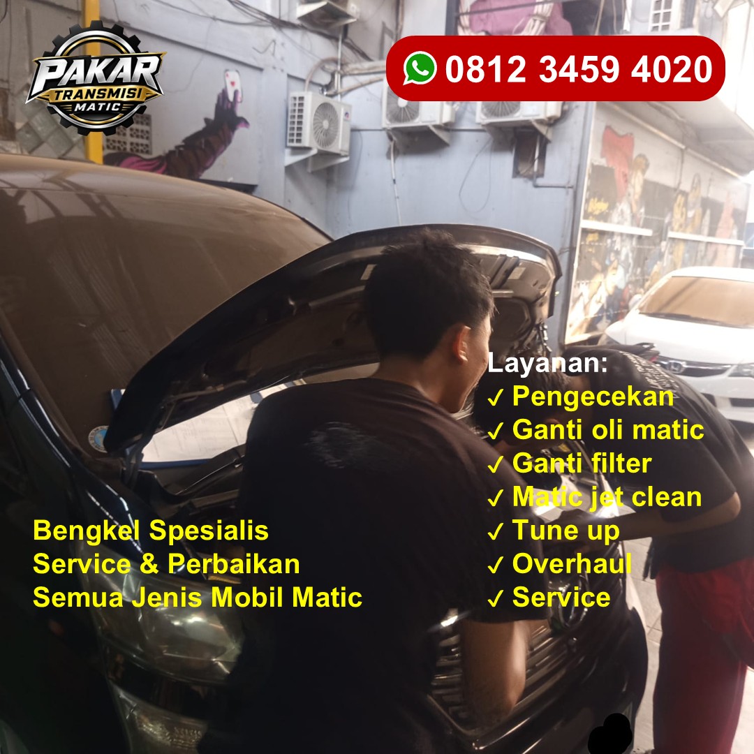 Mutu Perawatan service transmisi matic Grand Livina bekasi Halus