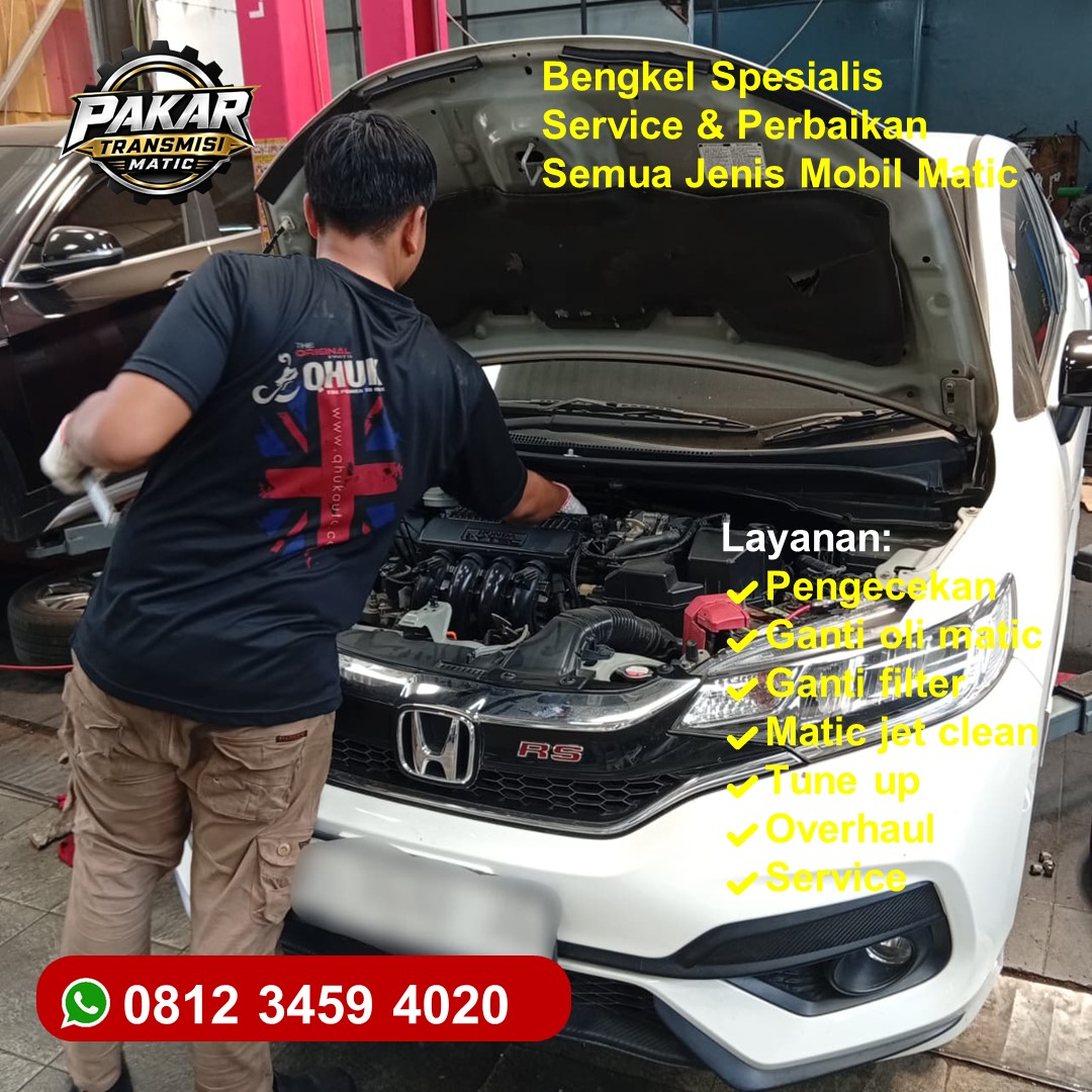 Otomotif Ahli Atasi Service Transmisi Matic Jazz Jakarta Barat Terjamin