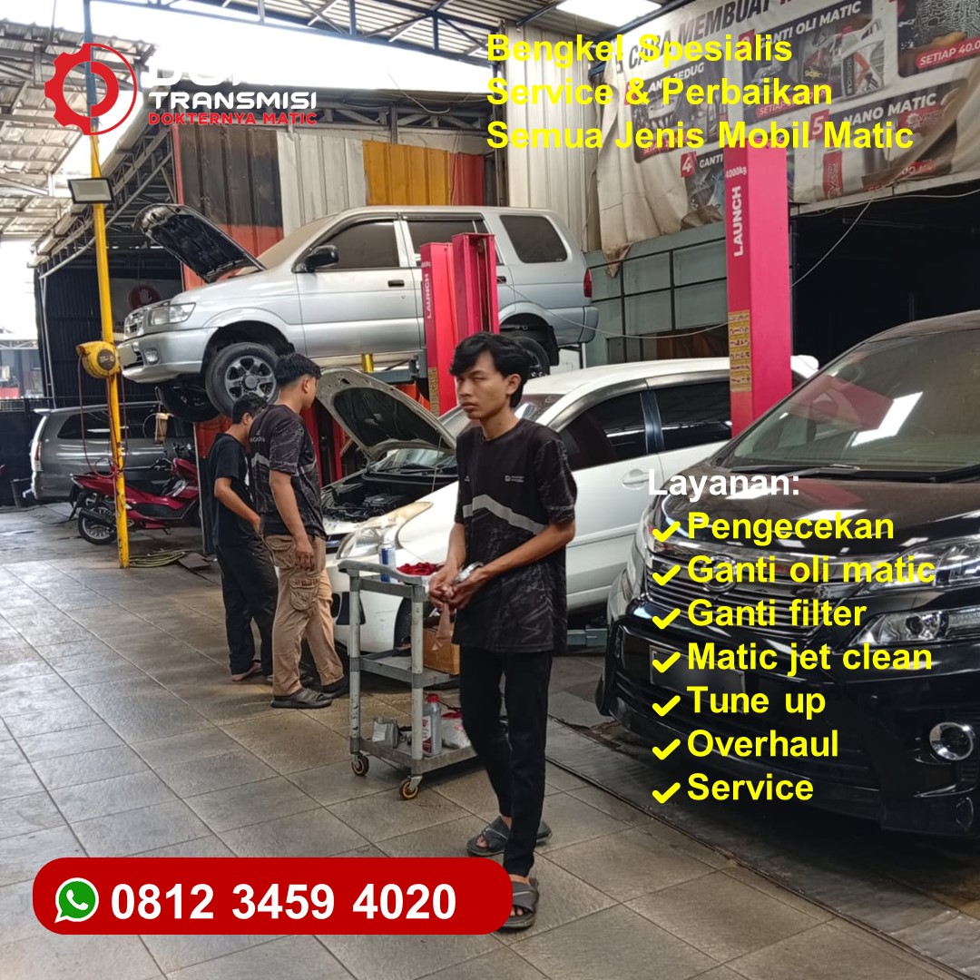 Perbaikan Total Jasa Overhaul Transmisi Matic Jakarta Barat Hasil Bergaransi