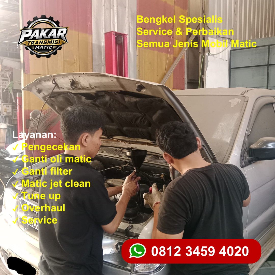 Rekomendasi service transmisi matic honda Freed bekasi Bergaransi
