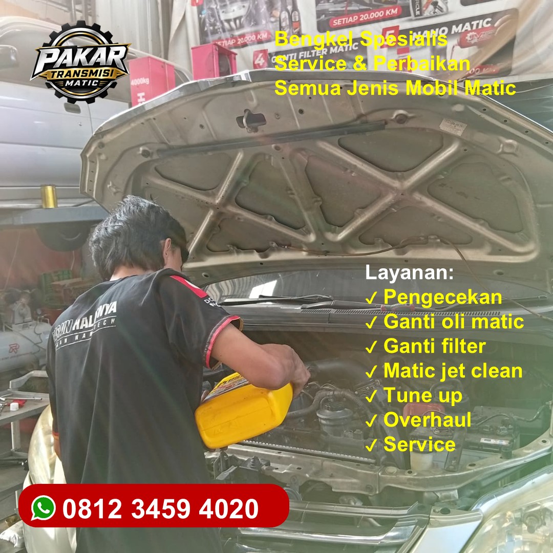 Solusi Akurat service transmisi matic honda Stream bekasi Cepat