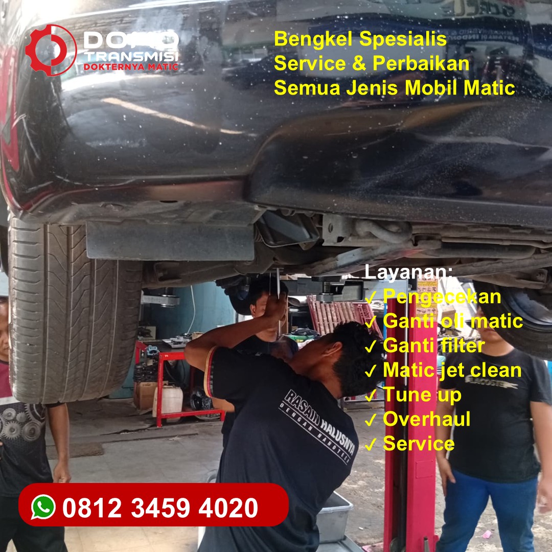 Solusi Transmisi Awet Lewat Bengkel Mobil Yaris Matic Bekasi Ini