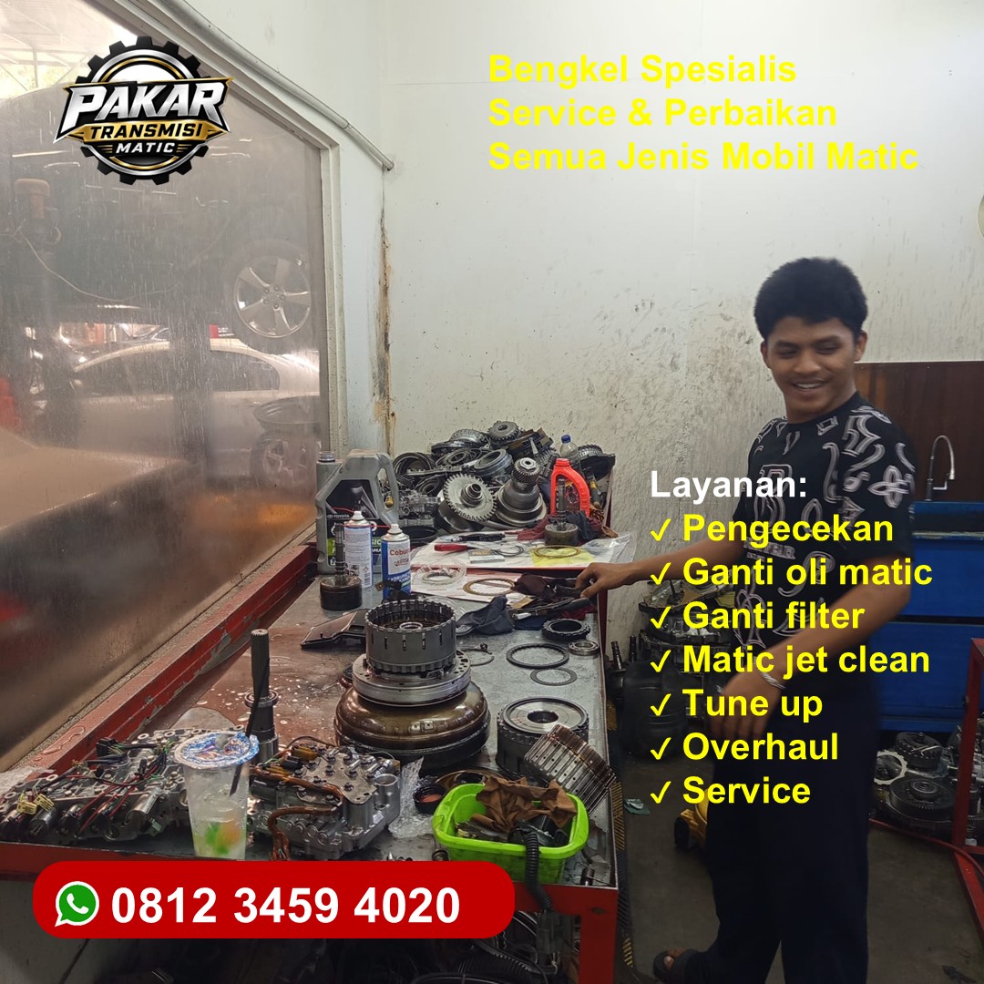 Atasi Masalah Gigi Jedug Lewat Service Transmisi Matic Nissan March Bekasi