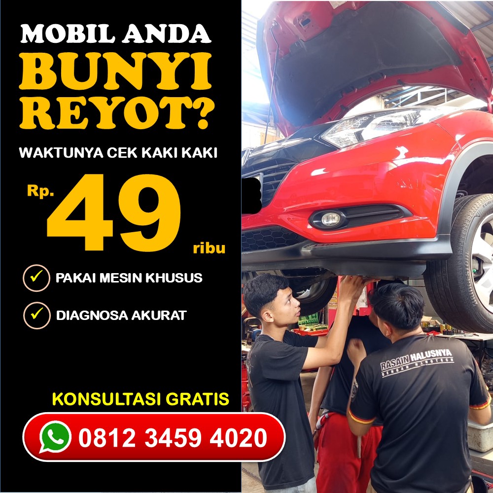 Biaya Murah Bengkel Mobil Hyundai Creta Matic Bogor Hasil Mulus.