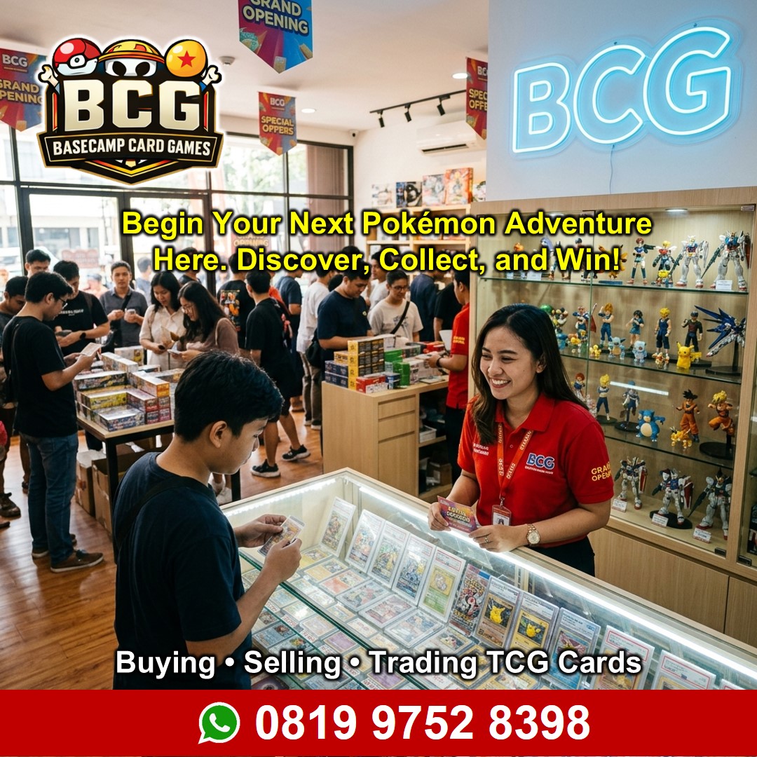 Tempat Asyik Berburu Di Toko Kartu Pokemon Gading Serpong Murah
