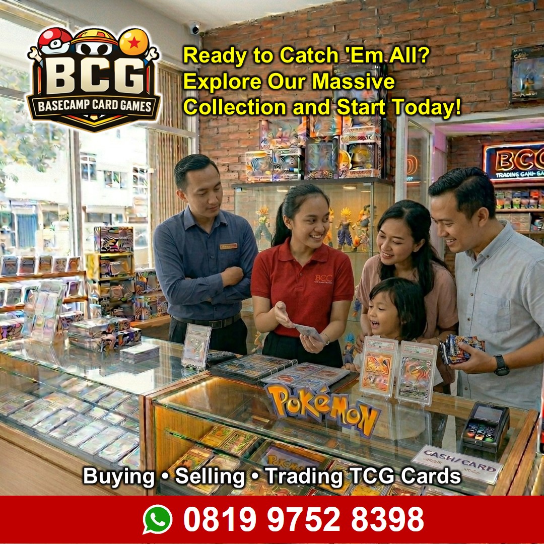 Sikat Kartu Langka Di Toko Kartu Pokemon Di Depok, Banyak Bonusnya!