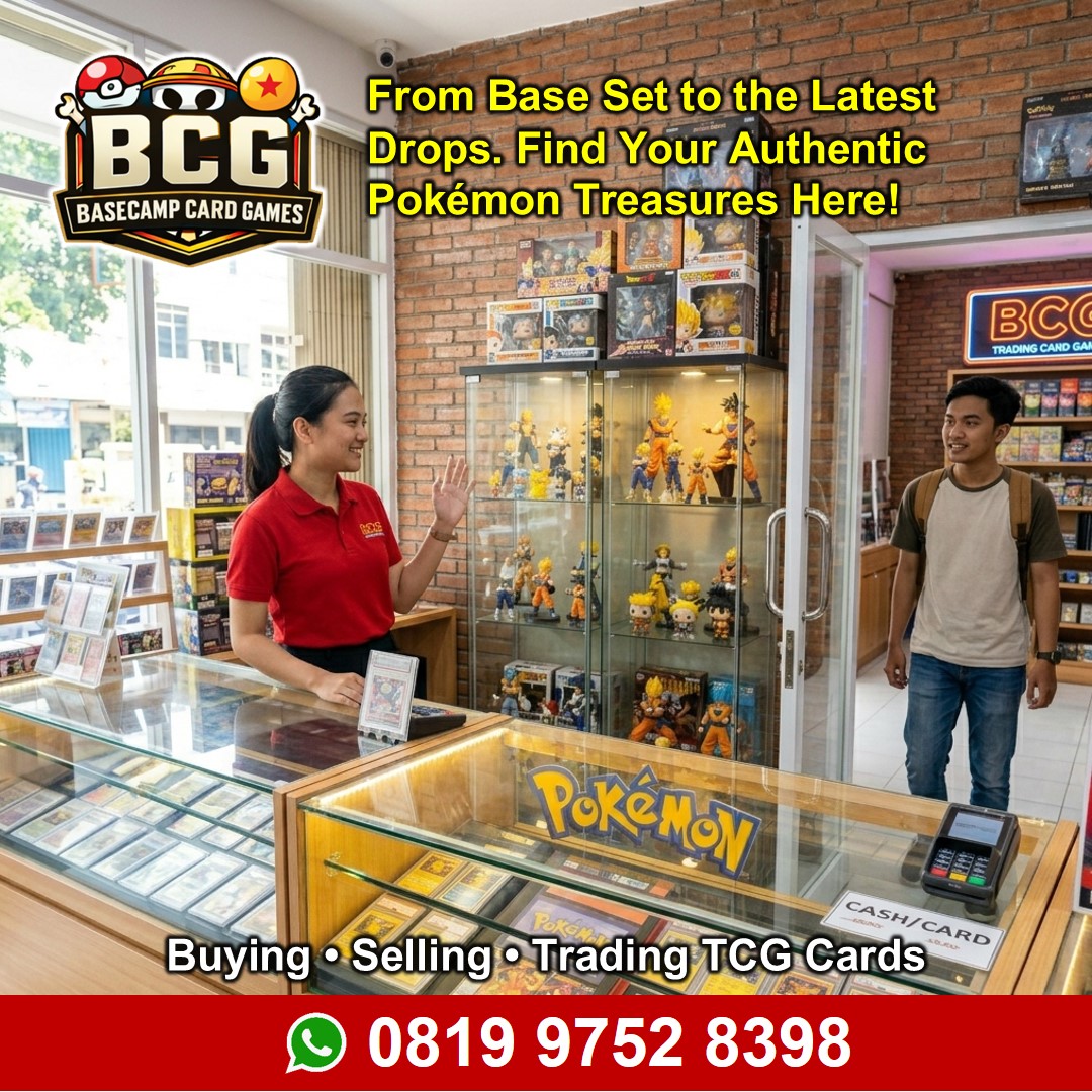 Yuk Mampir Ke Toko Kartu Pokemon Di Pik, Dapatkan Promo Dan Cashbacknya!