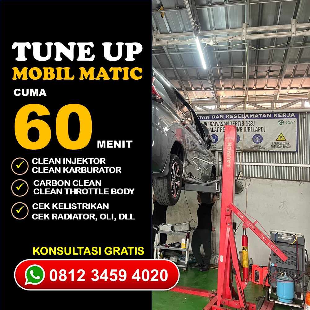 Solusi Bengkel Mobil Matic Surabaya Cepat Bebas Antre Ya