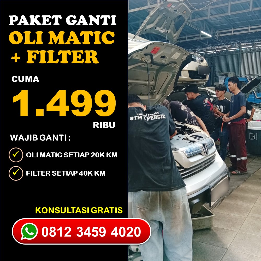Solusi Kebocoran Oli Bengkel Mobil Honda Stream Matic Jakarta Pusat
